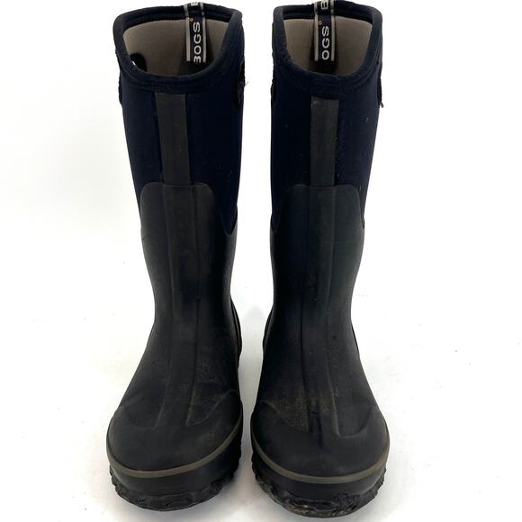 Bogs Black Women's 7 Rubber Classic High Insulated Rain Winter Boots - Picture 3 of 8